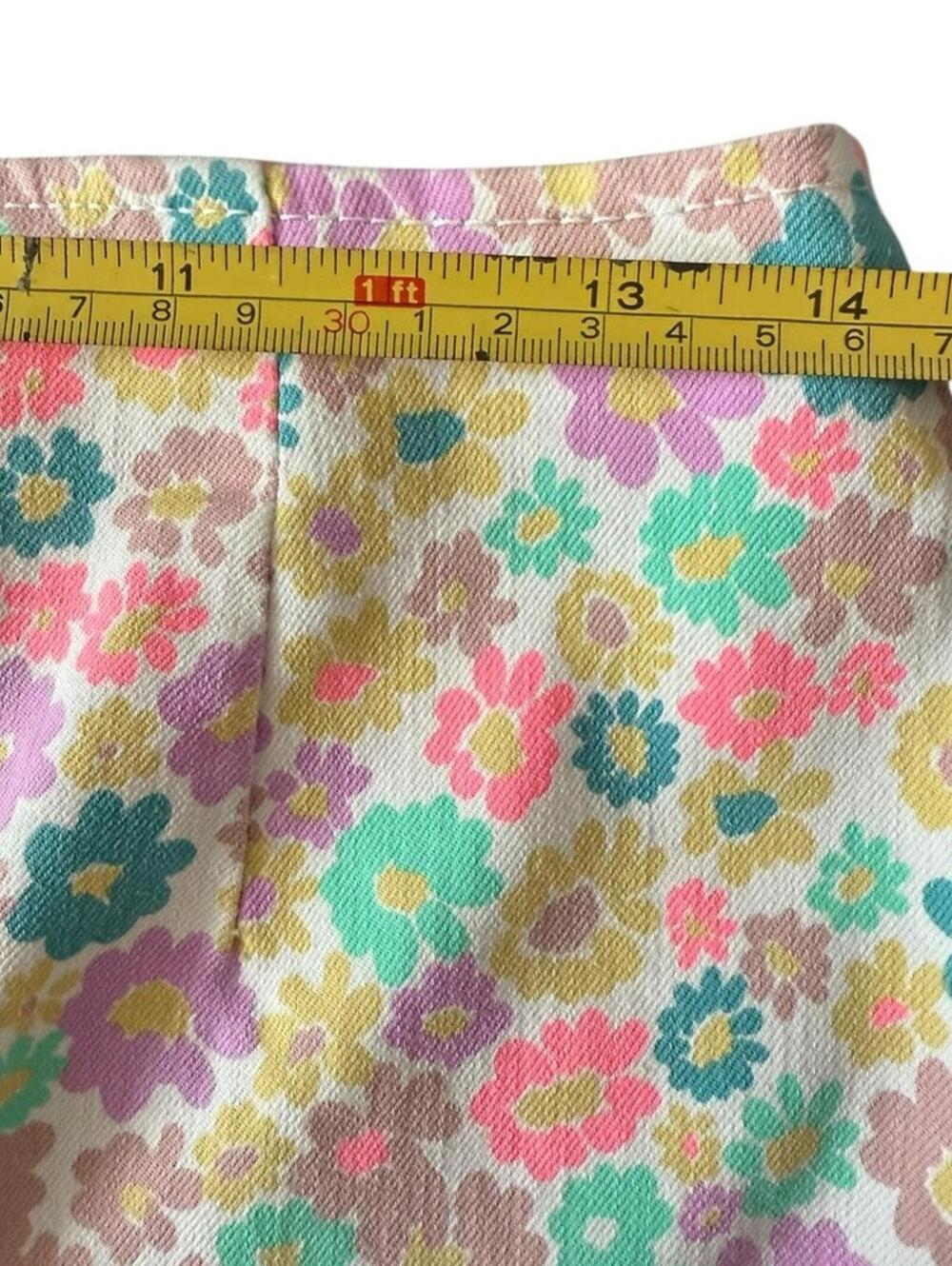 Wild Fable Floral Mini Skirt – Size 6 - Picture 3 of 6
